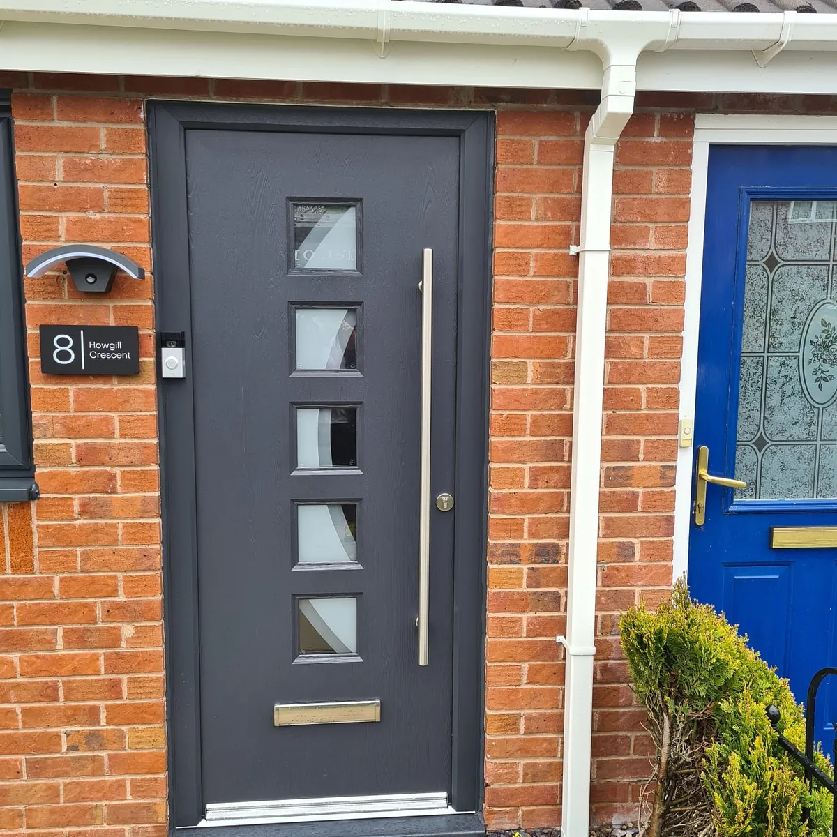 Anthracite Door