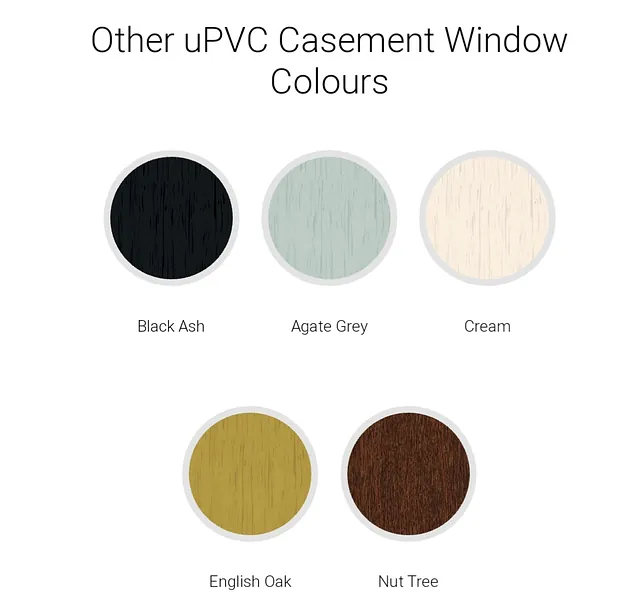 Other uPVC Casement Window Colours